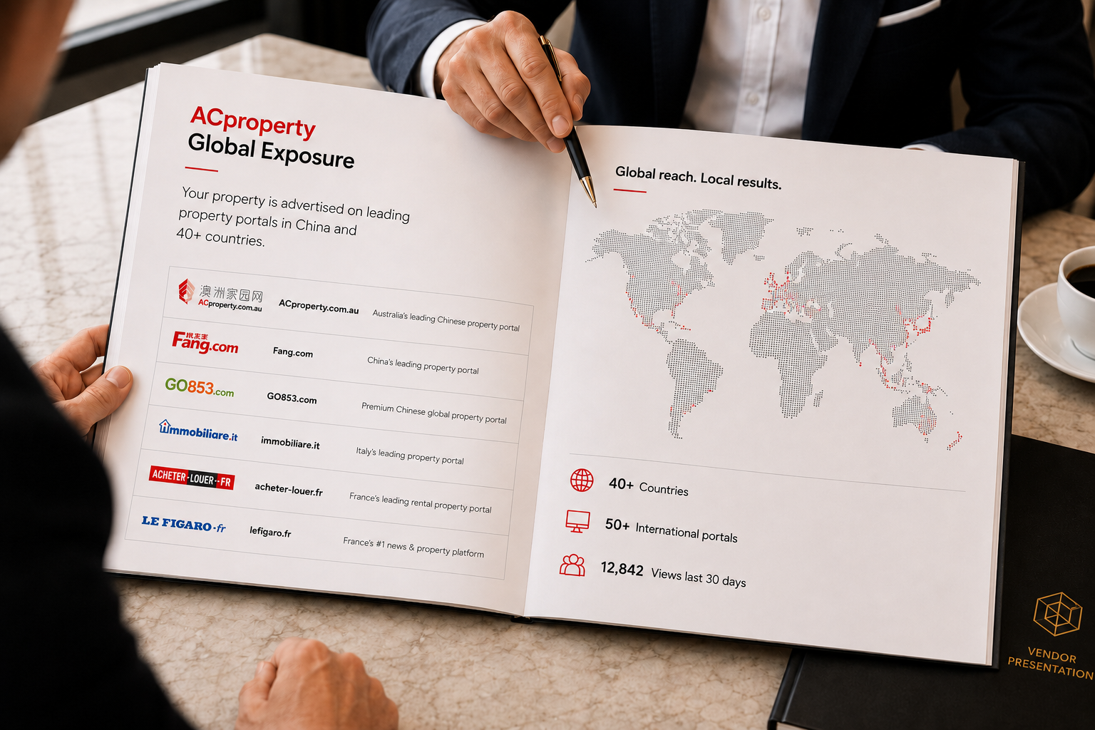 Vendor presentation booklet