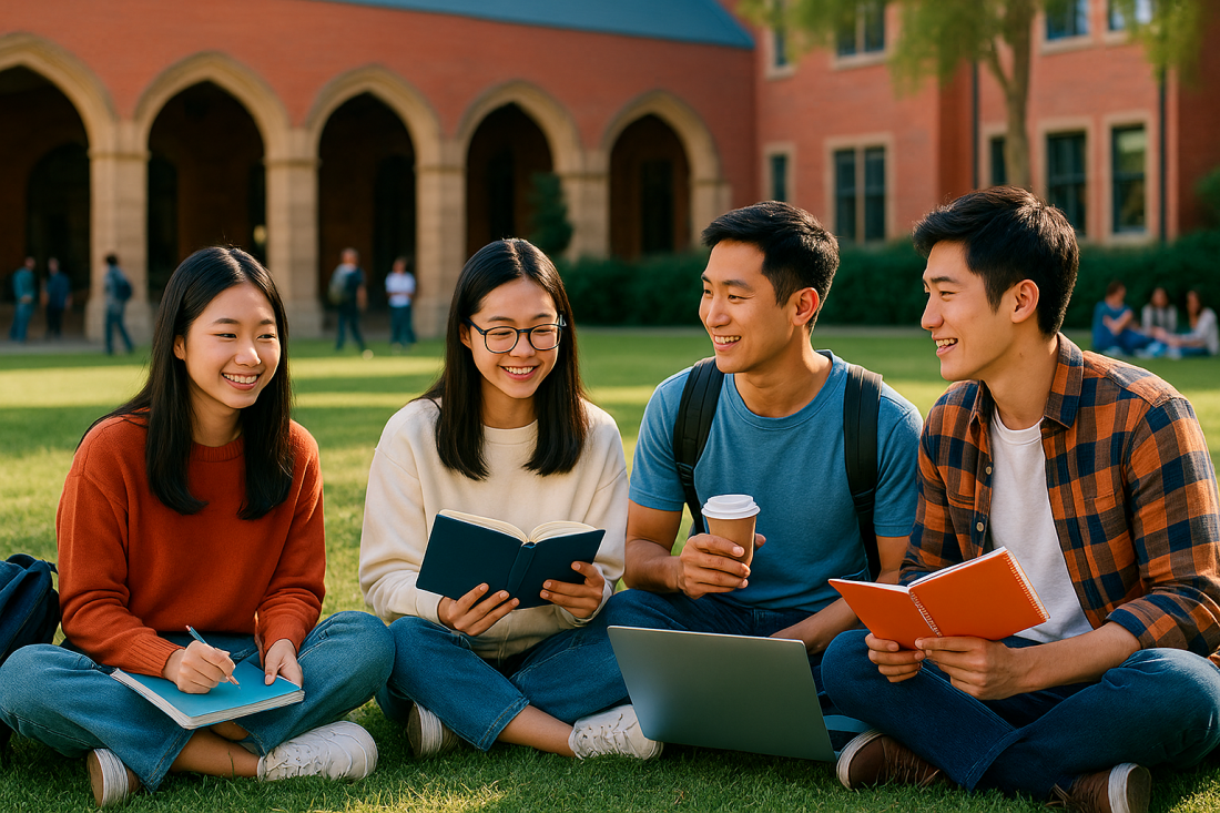 Chinese students in Uni