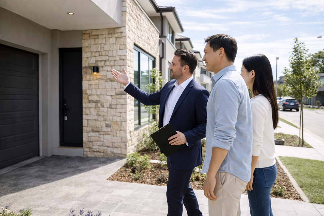 New townhouses, agent and buyers, FIRB eligible