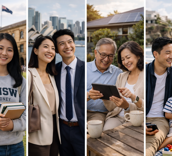 Multiple buyer profiles, diverse Chinese buyers