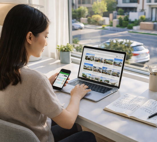 Property search online, Chinese buyer research